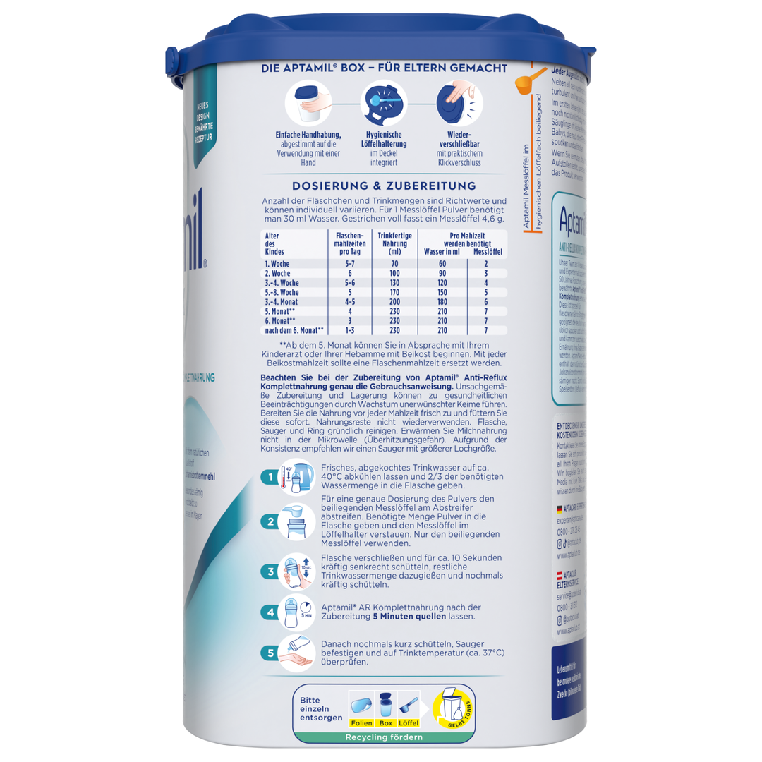 Aptamil Anti-Reflux complete food (800g)