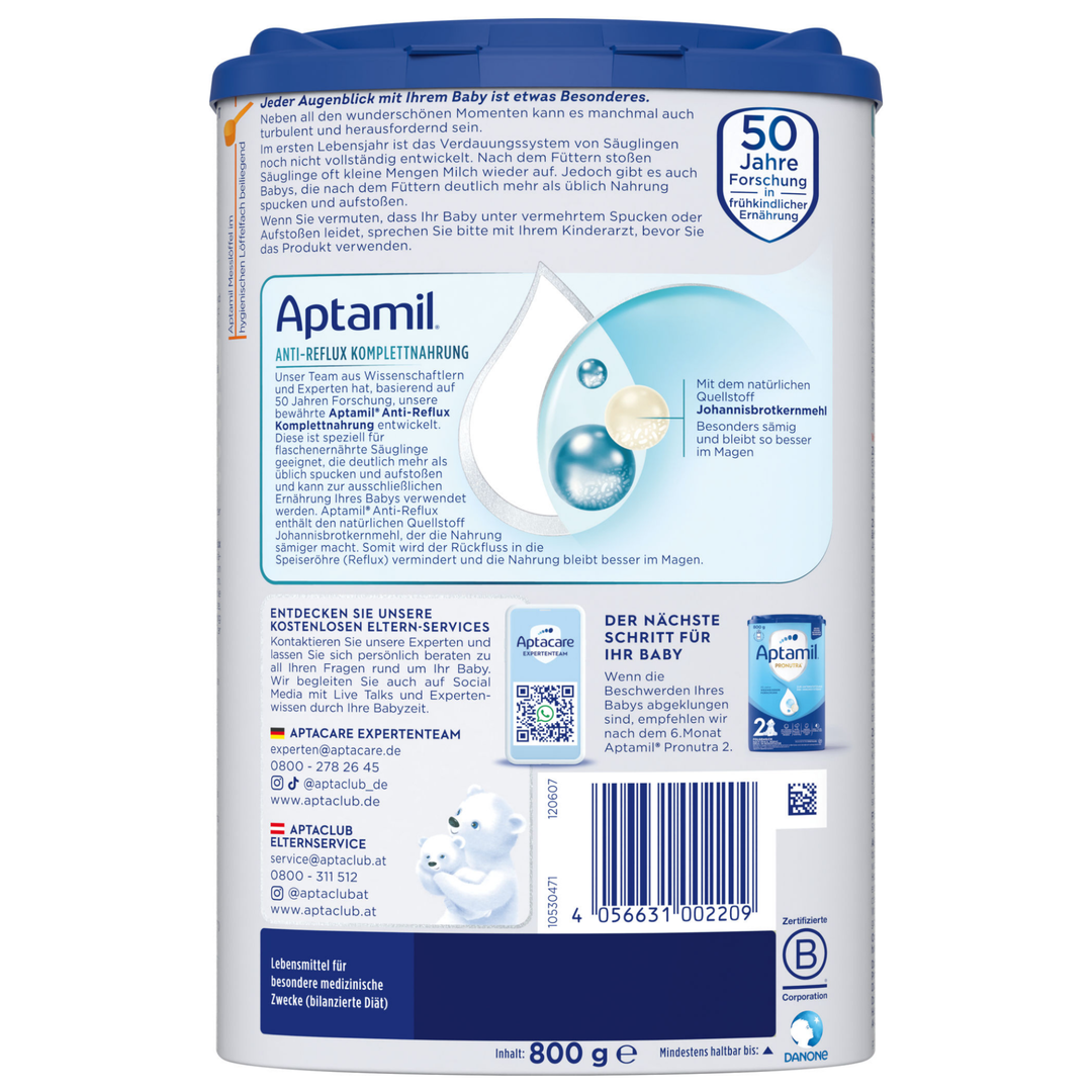 Aptamil Anti-Reflux complete food (800g)