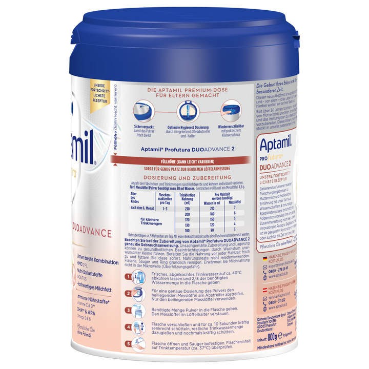 Aptamil Profutura DUOADVANCE 2 (800g)