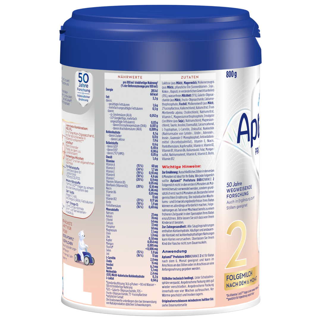 Aptamil Profutura DUOADVANCE 2 (800g)