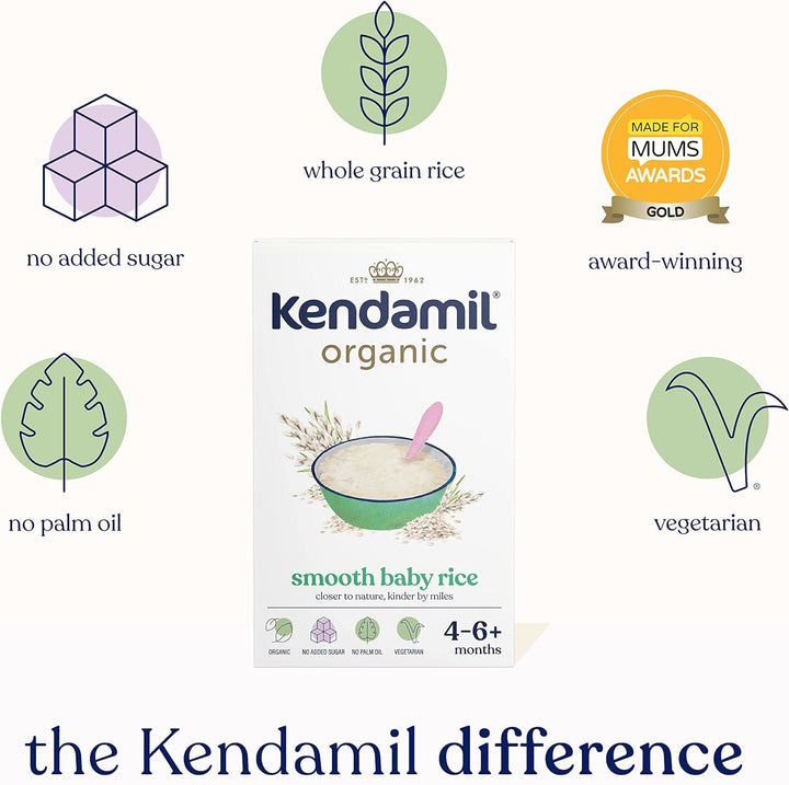 Kendamil Organic Smooth Baby Rice