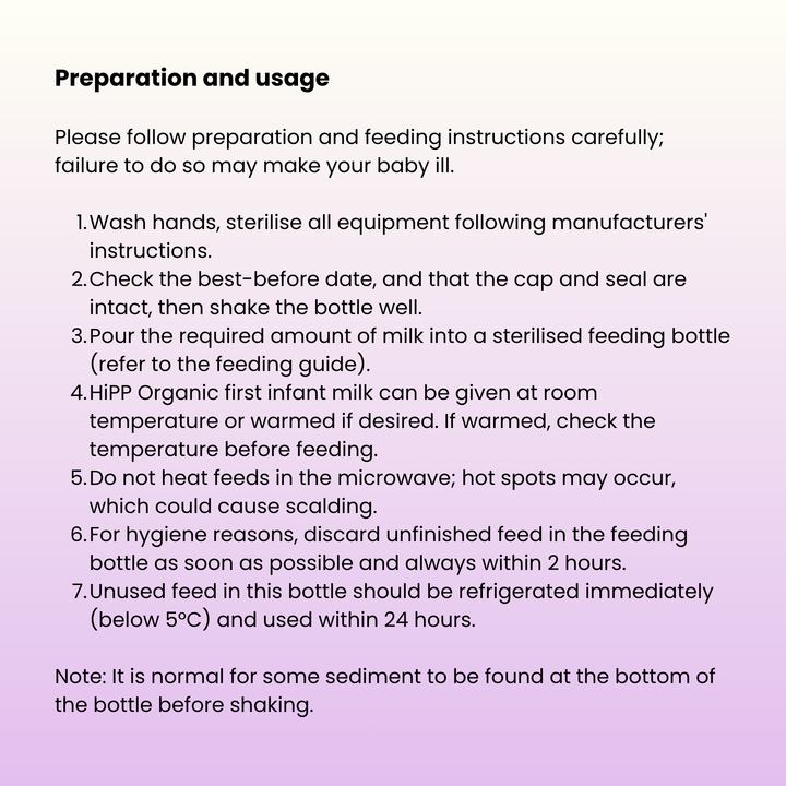 HiPP UK Stage 1 Ready to Feed (pack of 36, 200ml bottles)