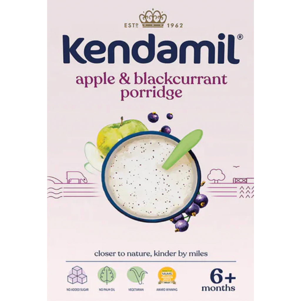 Kendamil Apple & Blackcurrant Porridge