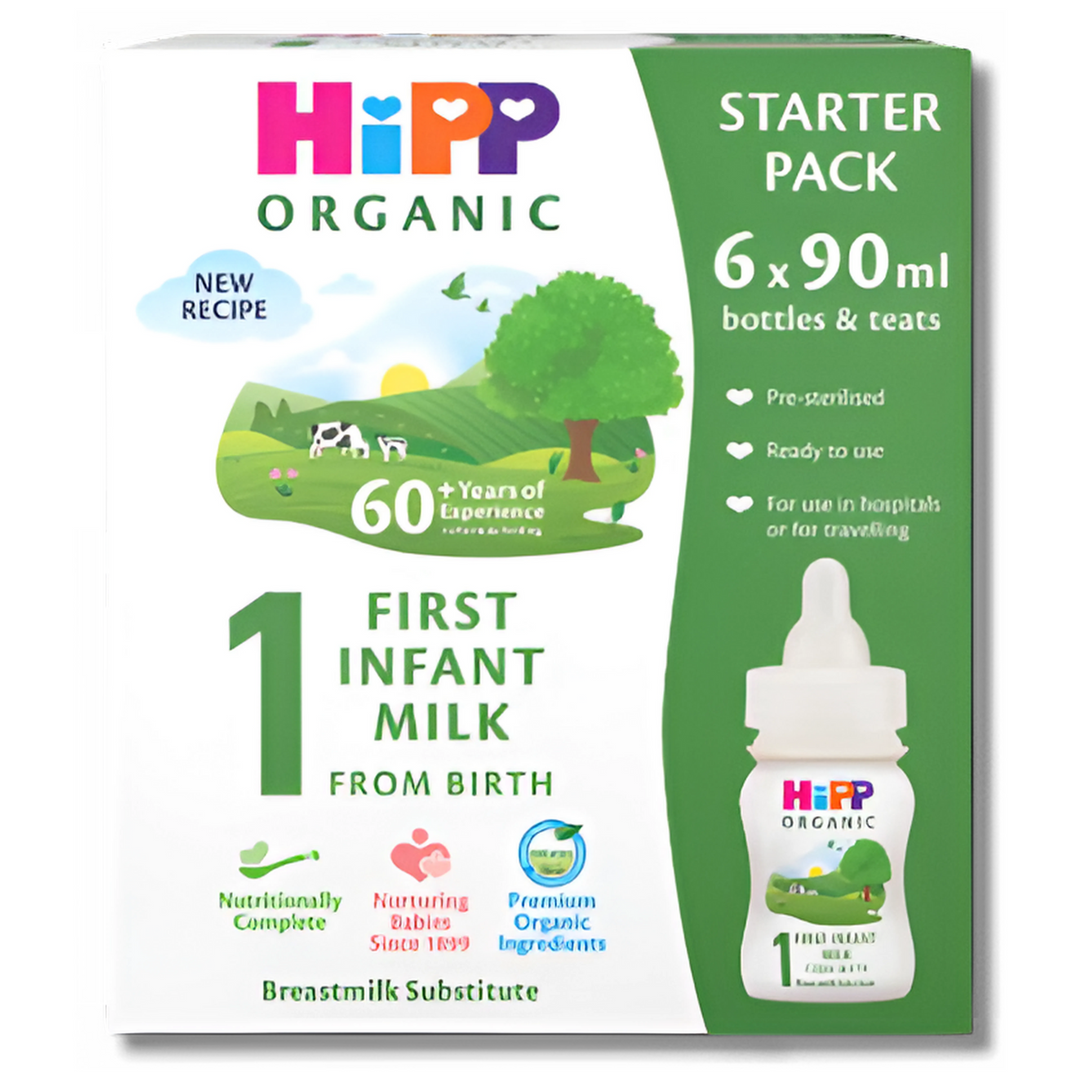 Hipp Sample HiPP UK Stage 1 Ready to Feed (pack of 8) – HolleHiPPos
