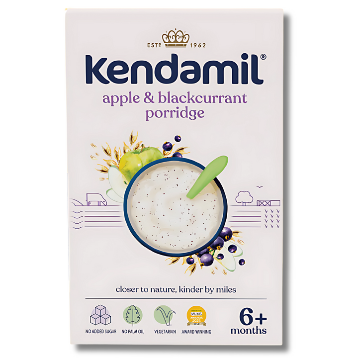 Kendamil Apple and Blackcurrant Baby Porridge