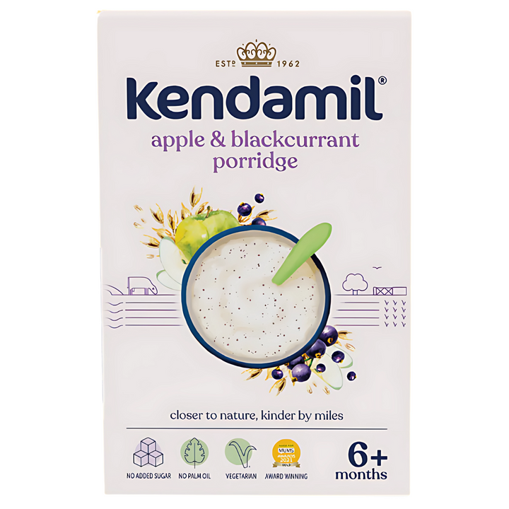 Kendamil Apple and Blackcurrant Baby Porridge